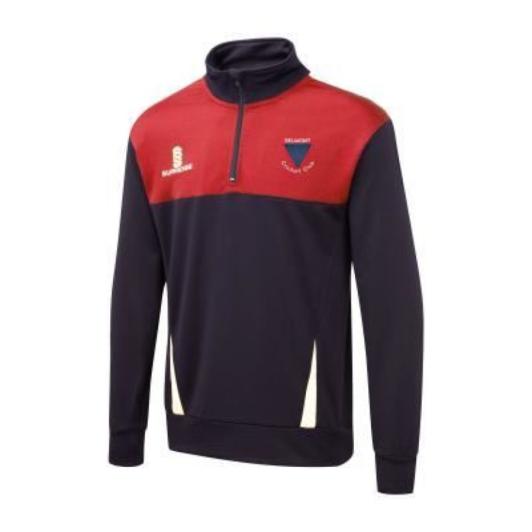 Belmont CC Blade Performance Top : Navy / Red / White